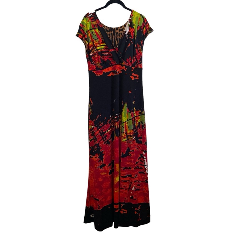 Vintage Reversible Maxi Dress Size Large